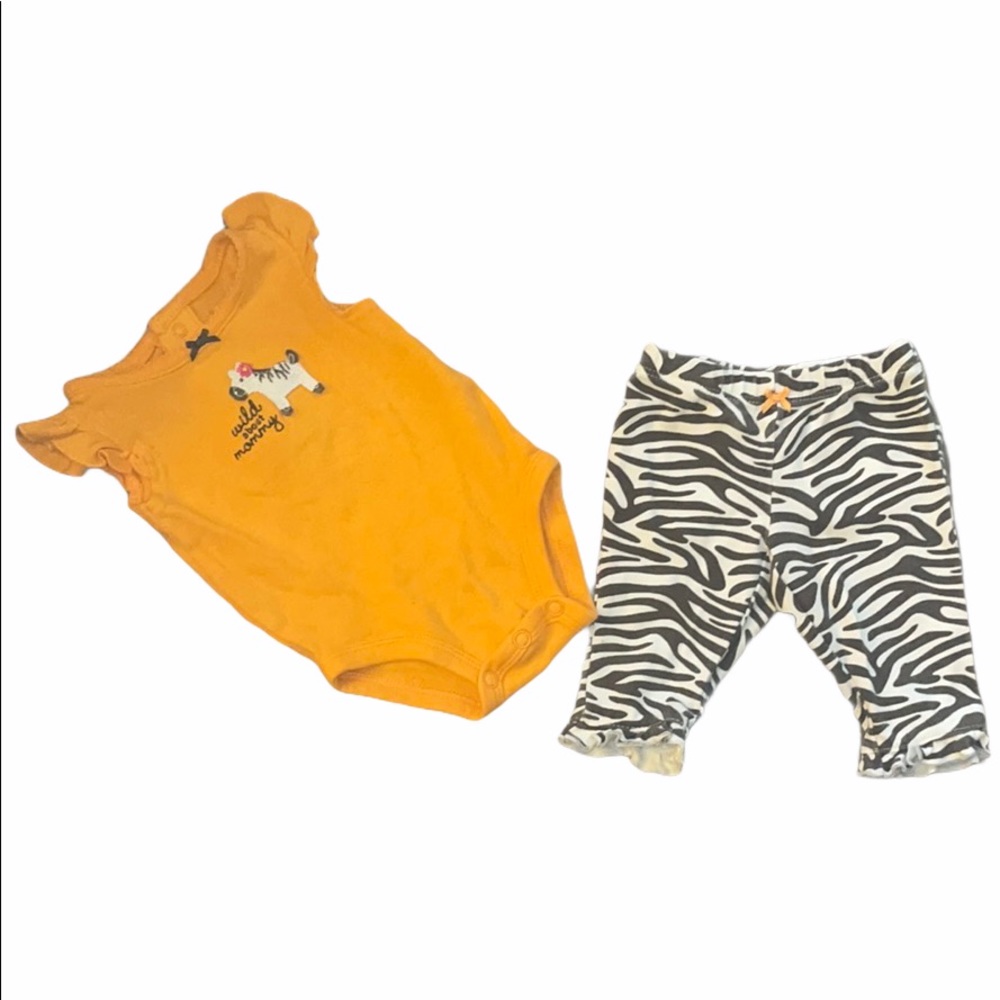 NB Orange Zebra set